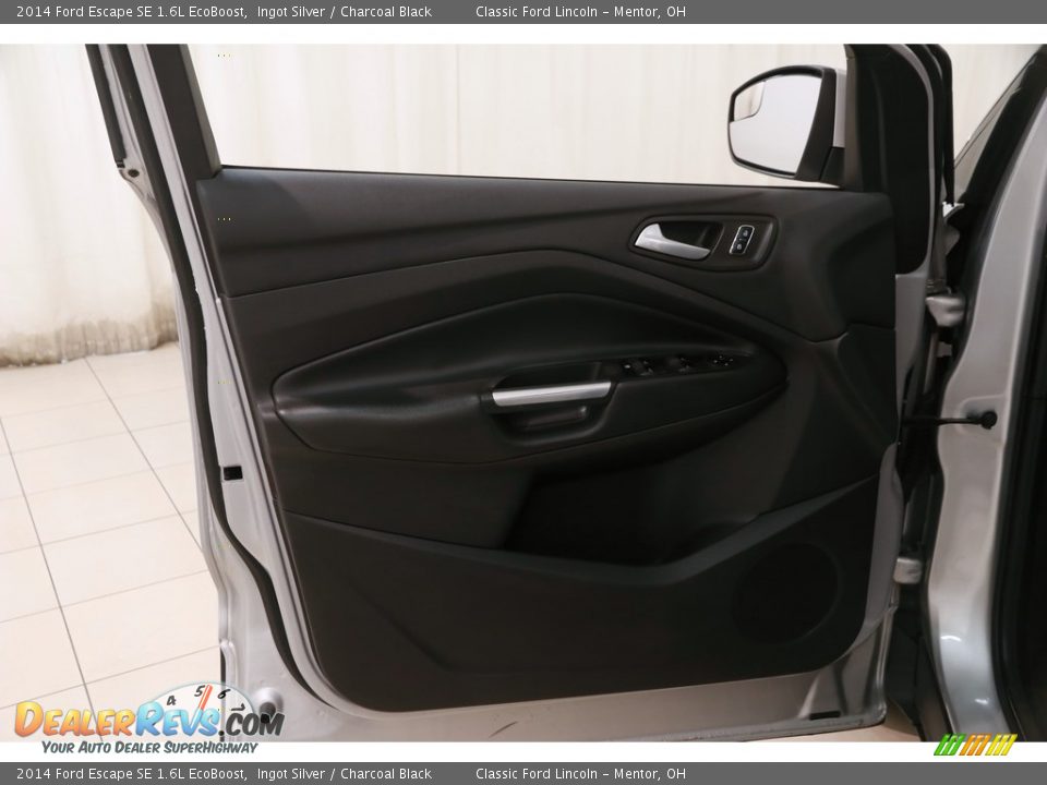 2014 Ford Escape SE 1.6L EcoBoost Ingot Silver / Charcoal Black Photo #5
