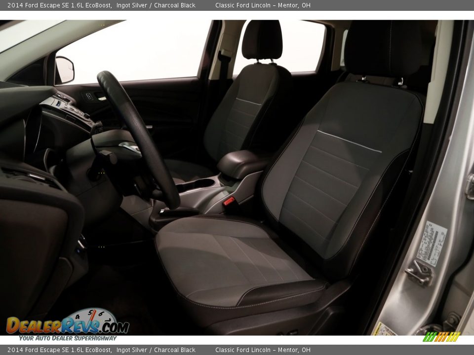 2014 Ford Escape SE 1.6L EcoBoost Ingot Silver / Charcoal Black Photo #6