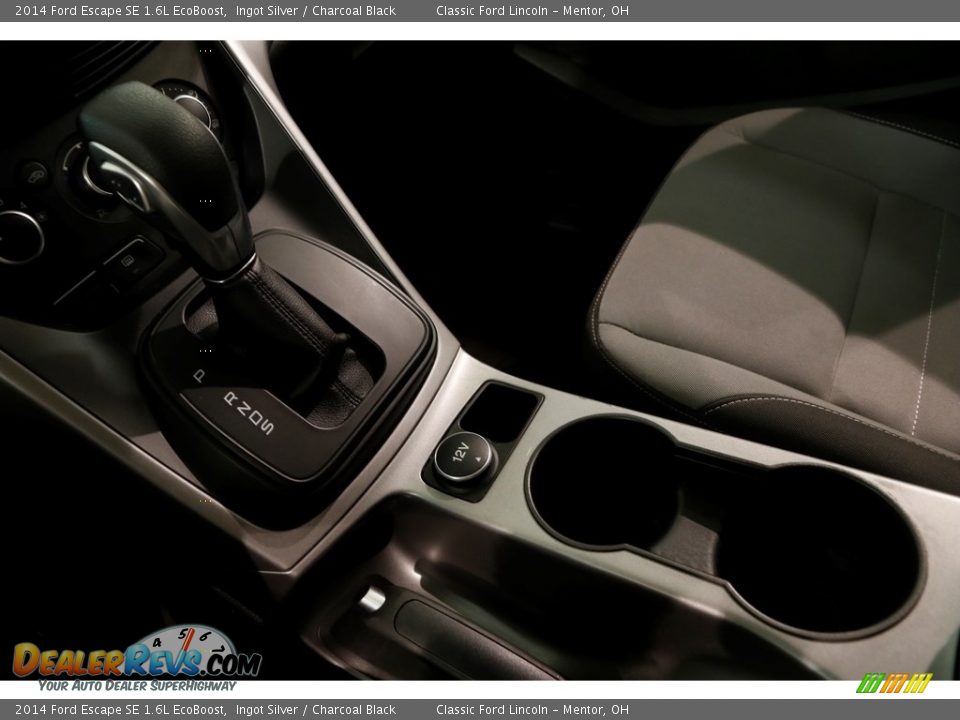 2014 Ford Escape SE 1.6L EcoBoost Ingot Silver / Charcoal Black Photo #14