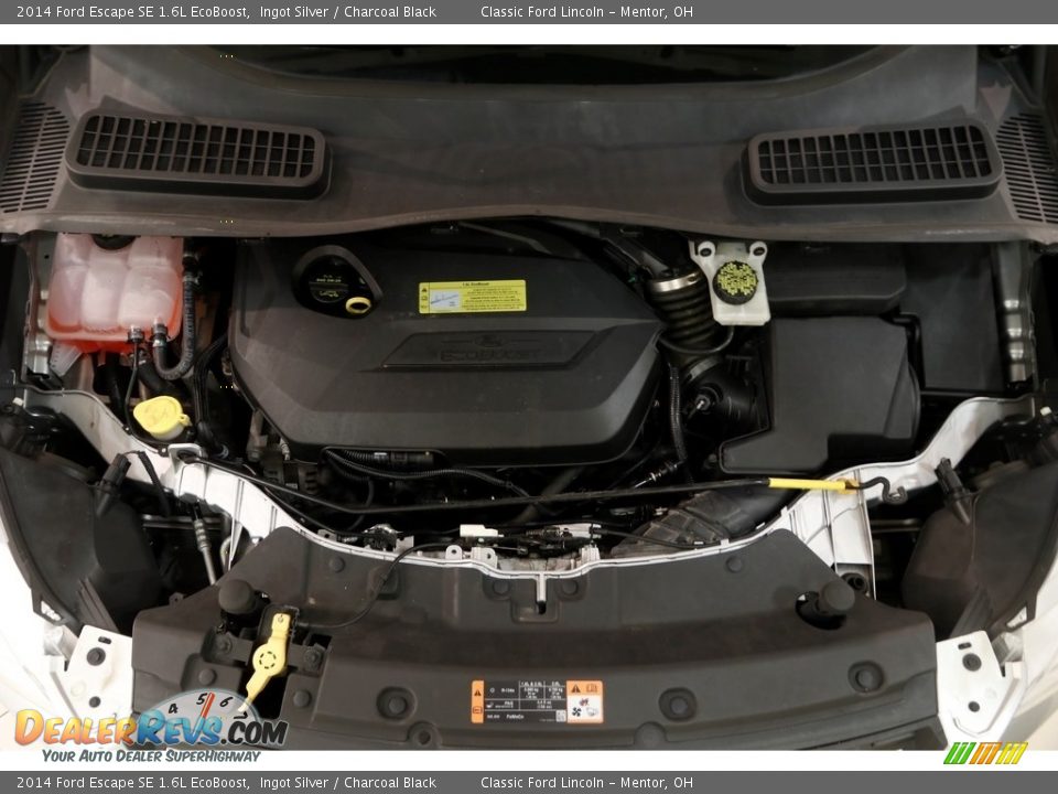 2014 Ford Escape SE 1.6L EcoBoost Ingot Silver / Charcoal Black Photo #19