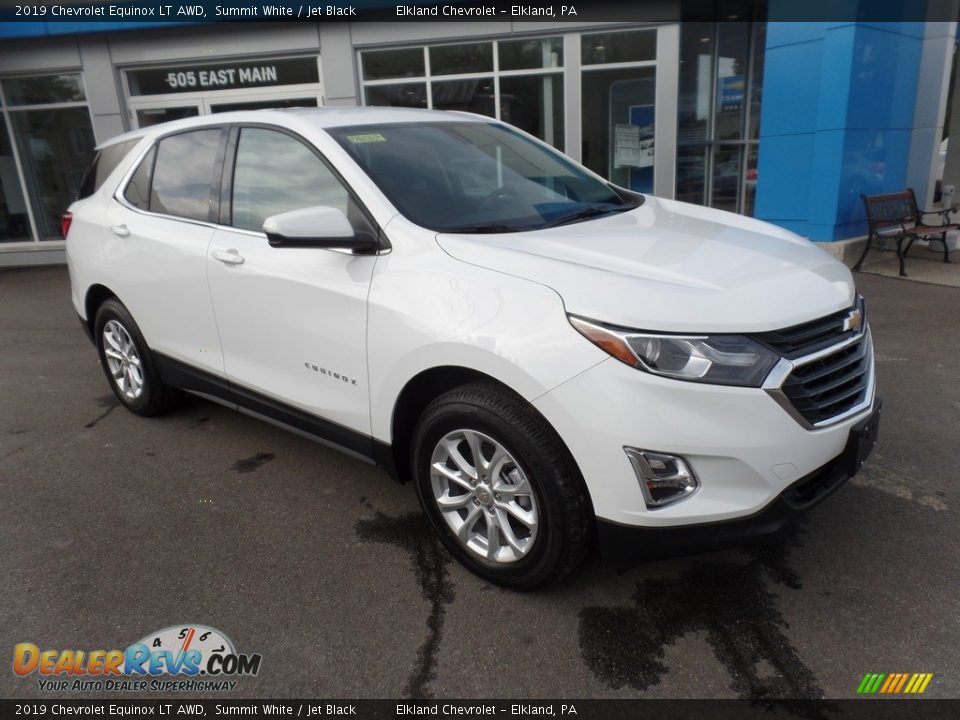 2019 Chevrolet Equinox LT AWD Summit White / Jet Black Photo #1