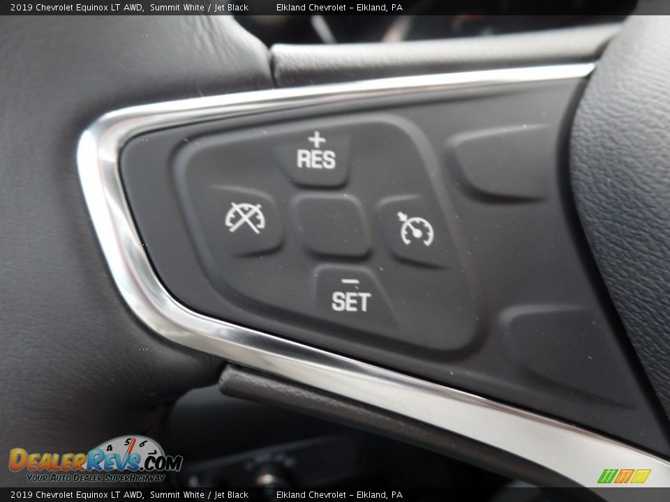 2019 Chevrolet Equinox LT AWD Summit White / Jet Black Photo #30