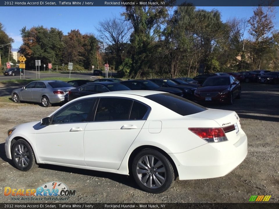 2012 Honda Accord EX Sedan Taffeta White / Ivory Photo #6