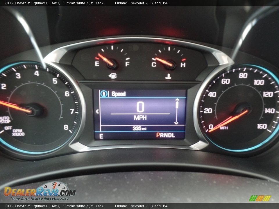 2019 Chevrolet Equinox LT AWD Summit White / Jet Black Photo #33