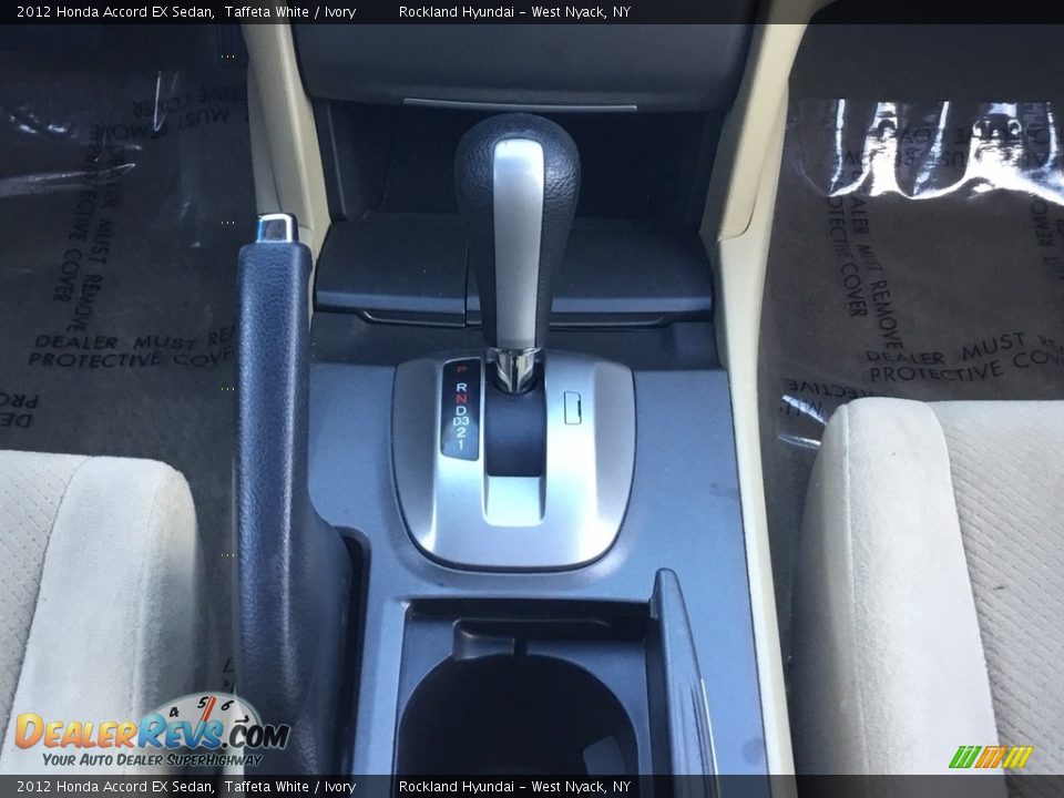 2012 Honda Accord EX Sedan Taffeta White / Ivory Photo #14