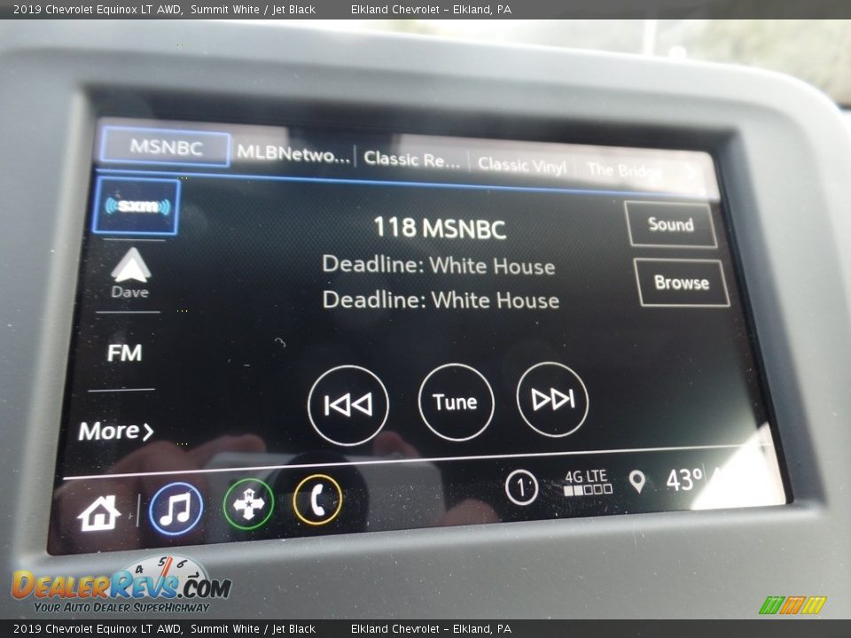 2019 Chevrolet Equinox LT AWD Summit White / Jet Black Photo #36