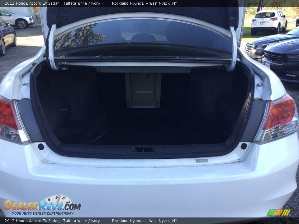 2012 Honda Accord EX Sedan Taffeta White / Ivory Photo #20