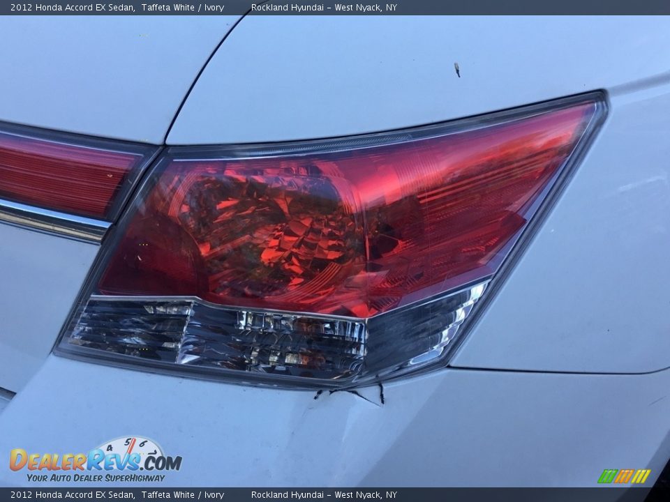 2012 Honda Accord EX Sedan Taffeta White / Ivory Photo #21
