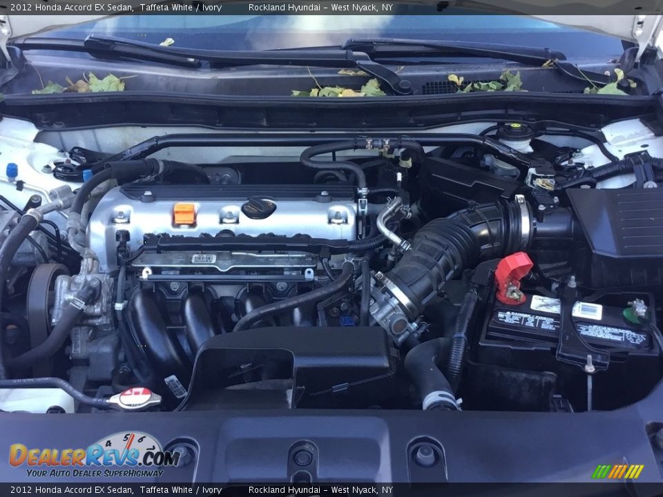2012 Honda Accord EX Sedan Taffeta White / Ivory Photo #26