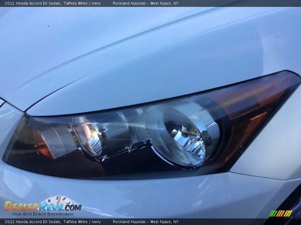 2012 Honda Accord EX Sedan Taffeta White / Ivory Photo #27