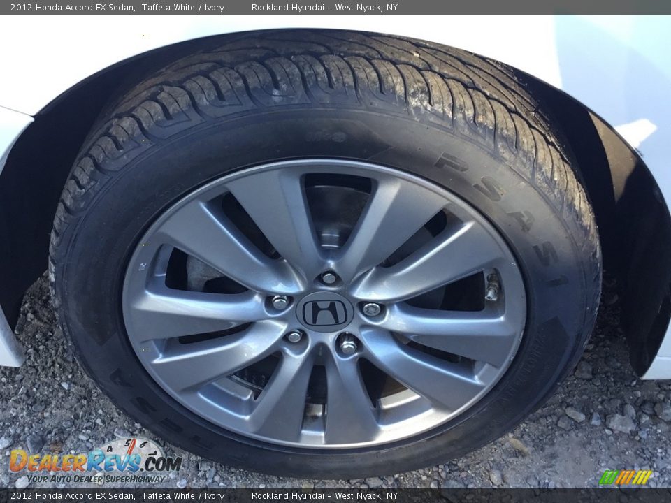 2012 Honda Accord EX Sedan Taffeta White / Ivory Photo #29