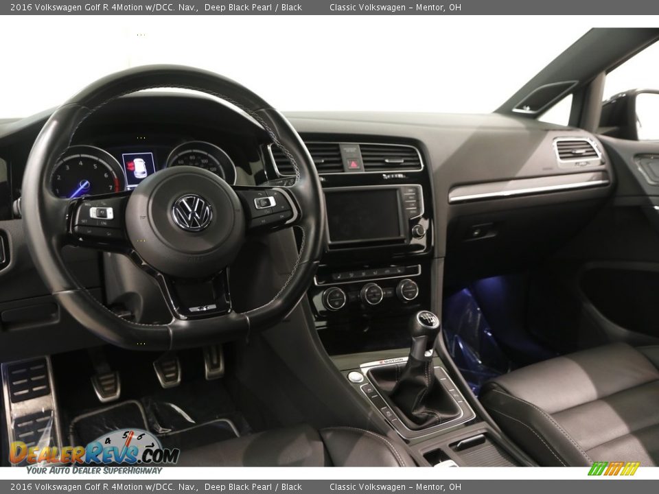 Dashboard of 2016 Volkswagen Golf R 4Motion w/DCC. Nav. Photo #6