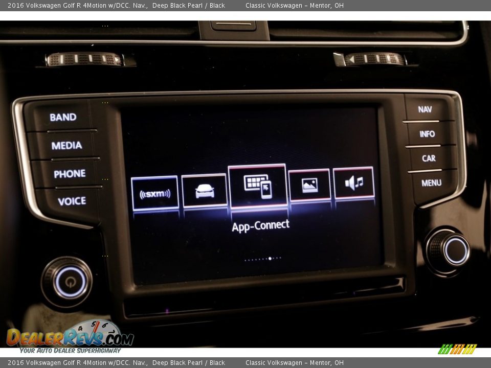2016 Volkswagen Golf R 4Motion w/DCC. Nav. Deep Black Pearl / Black Photo #13