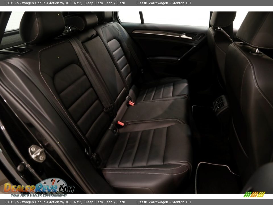 Rear Seat of 2016 Volkswagen Golf R 4Motion w/DCC. Nav. Photo #18