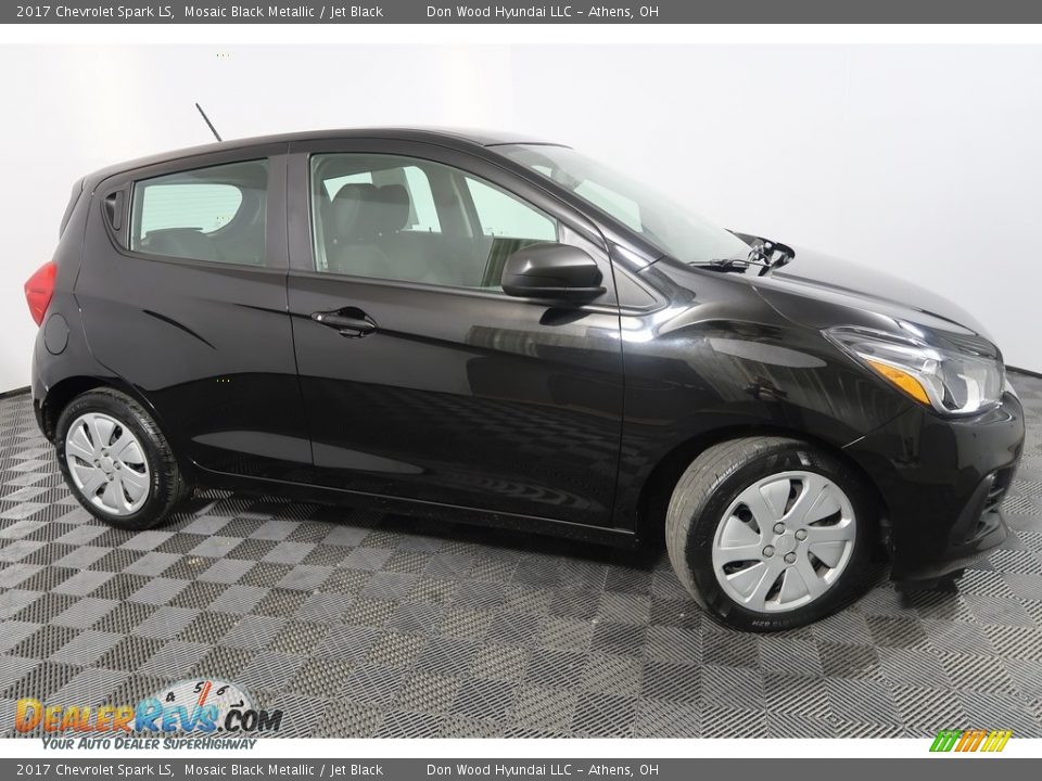 2017 Chevrolet Spark LS Mosaic Black Metallic / Jet Black Photo #3