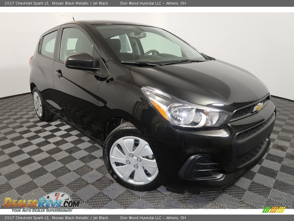 2017 Chevrolet Spark LS Mosaic Black Metallic / Jet Black Photo #4