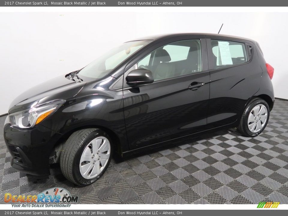 2017 Chevrolet Spark LS Mosaic Black Metallic / Jet Black Photo #7