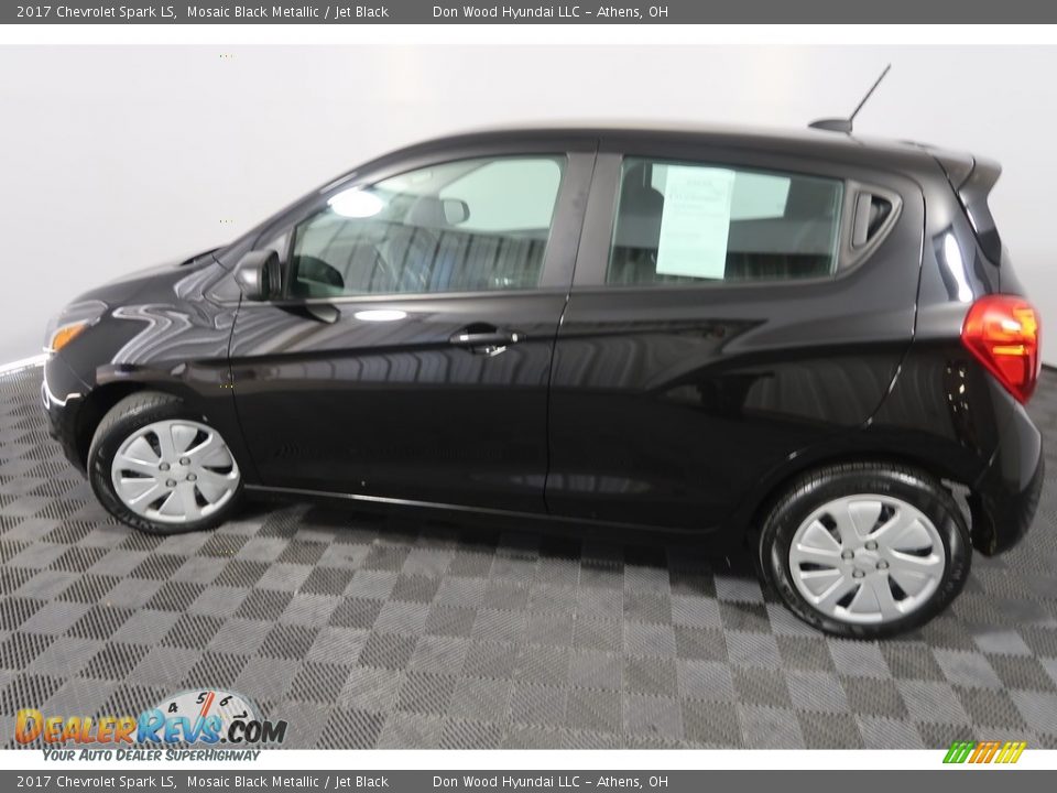 2017 Chevrolet Spark LS Mosaic Black Metallic / Jet Black Photo #8