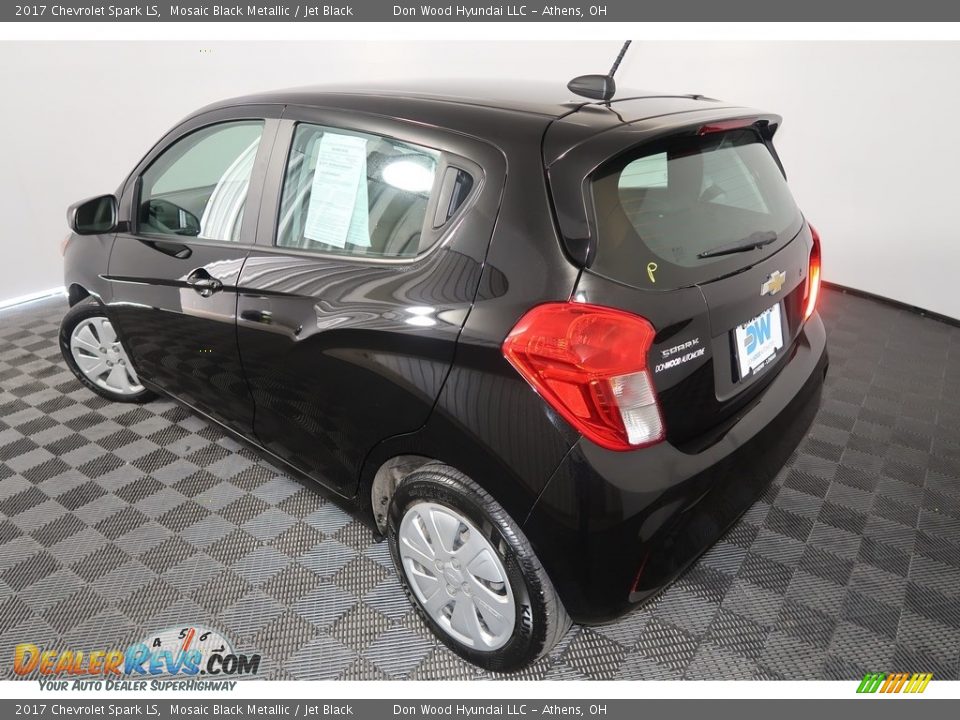 2017 Chevrolet Spark LS Mosaic Black Metallic / Jet Black Photo #9