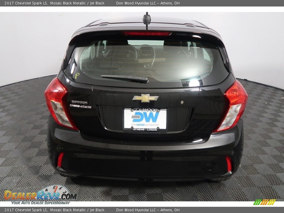 2017 Chevrolet Spark LS Mosaic Black Metallic / Jet Black Photo #10