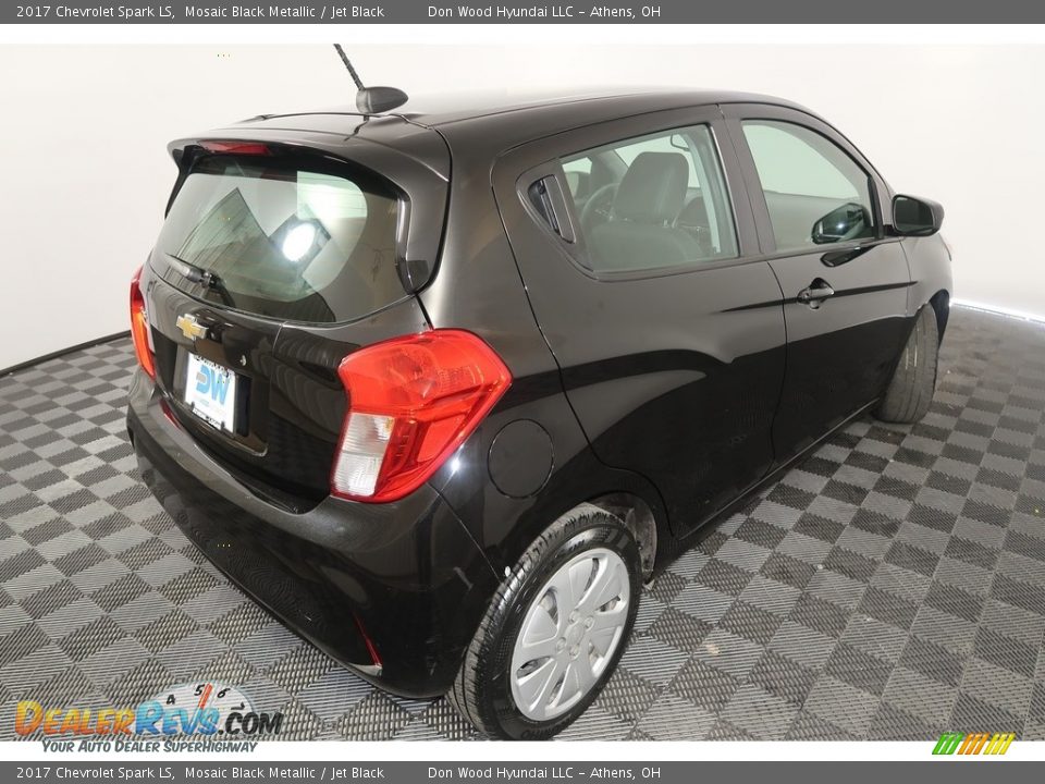 2017 Chevrolet Spark LS Mosaic Black Metallic / Jet Black Photo #11