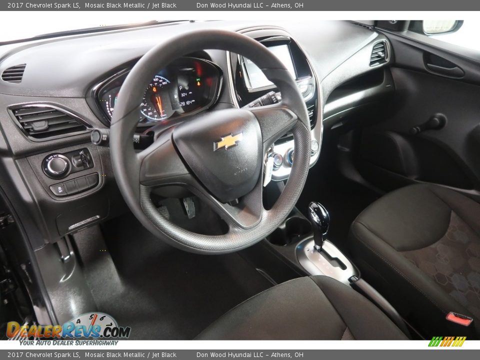 2017 Chevrolet Spark LS Mosaic Black Metallic / Jet Black Photo #13