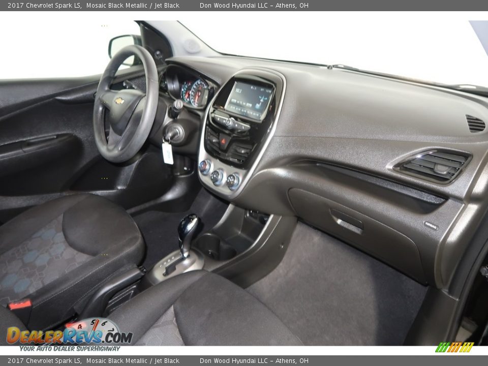 2017 Chevrolet Spark LS Mosaic Black Metallic / Jet Black Photo #14