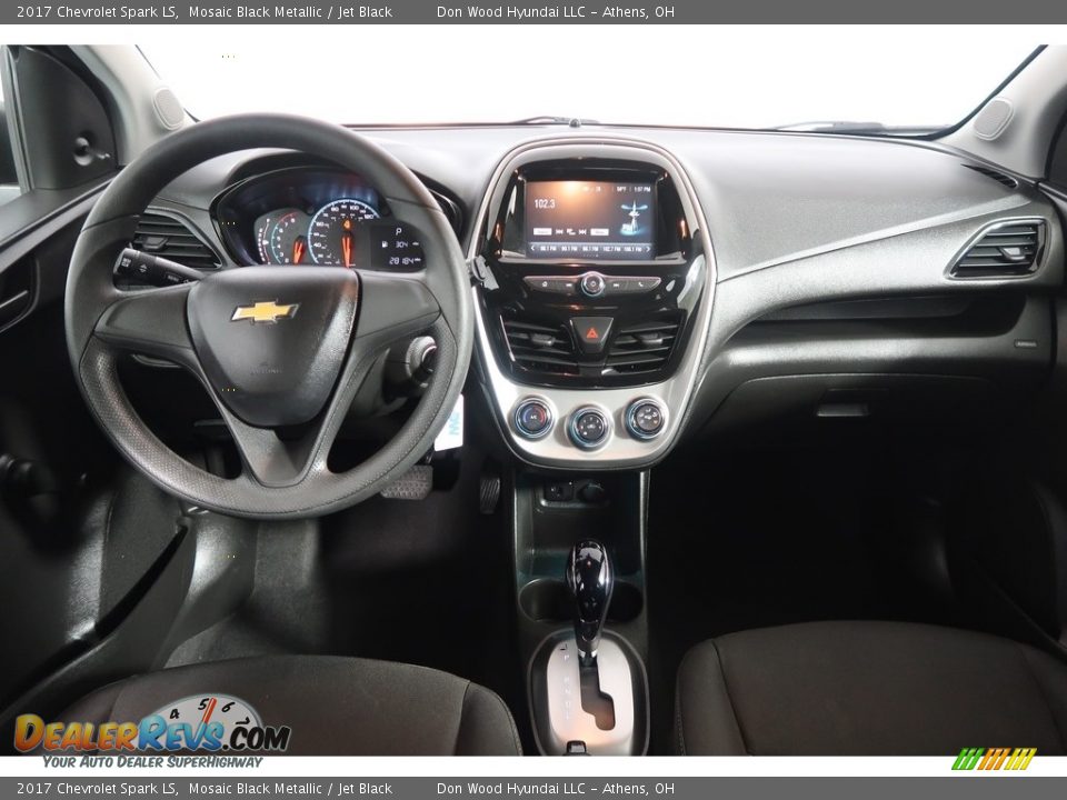 2017 Chevrolet Spark LS Mosaic Black Metallic / Jet Black Photo #15