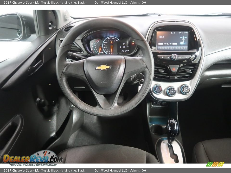 2017 Chevrolet Spark LS Mosaic Black Metallic / Jet Black Photo #16