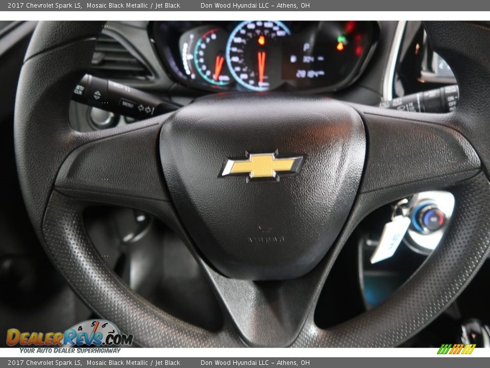 2017 Chevrolet Spark LS Mosaic Black Metallic / Jet Black Photo #17
