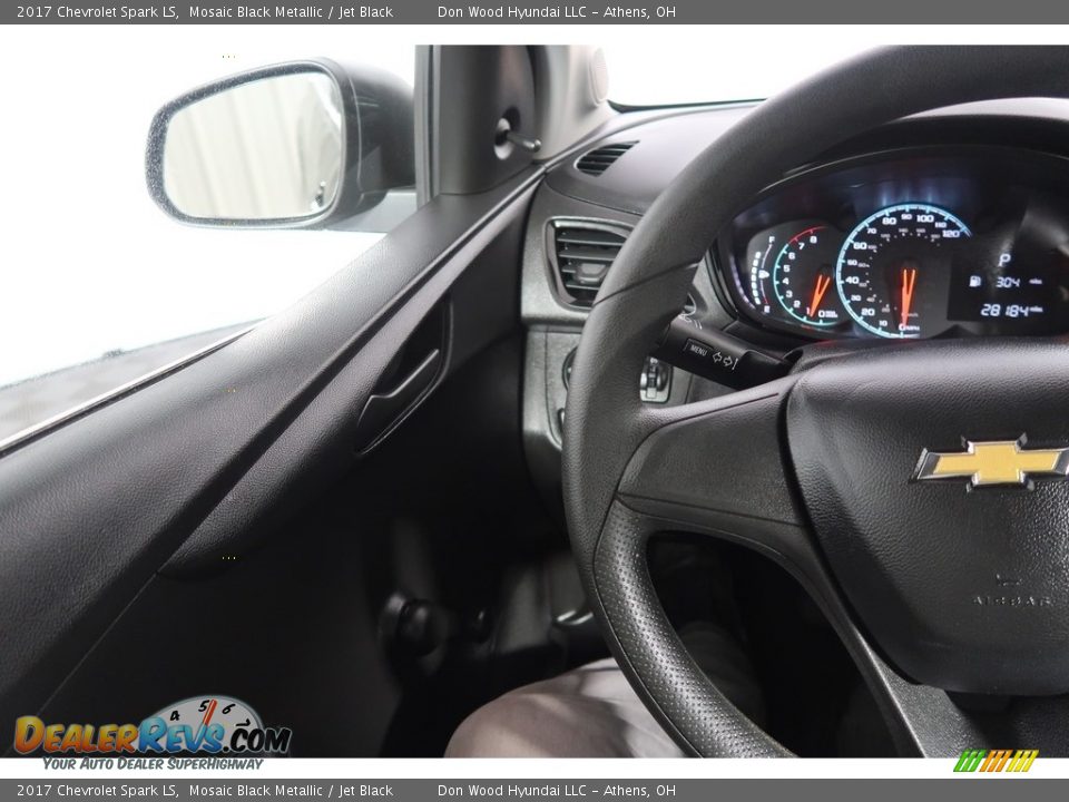 2017 Chevrolet Spark LS Mosaic Black Metallic / Jet Black Photo #18