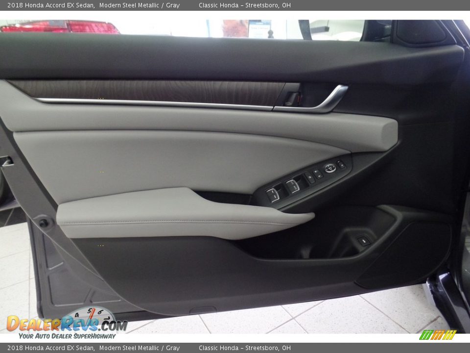 2018 Honda Accord EX Sedan Modern Steel Metallic / Gray Photo #9