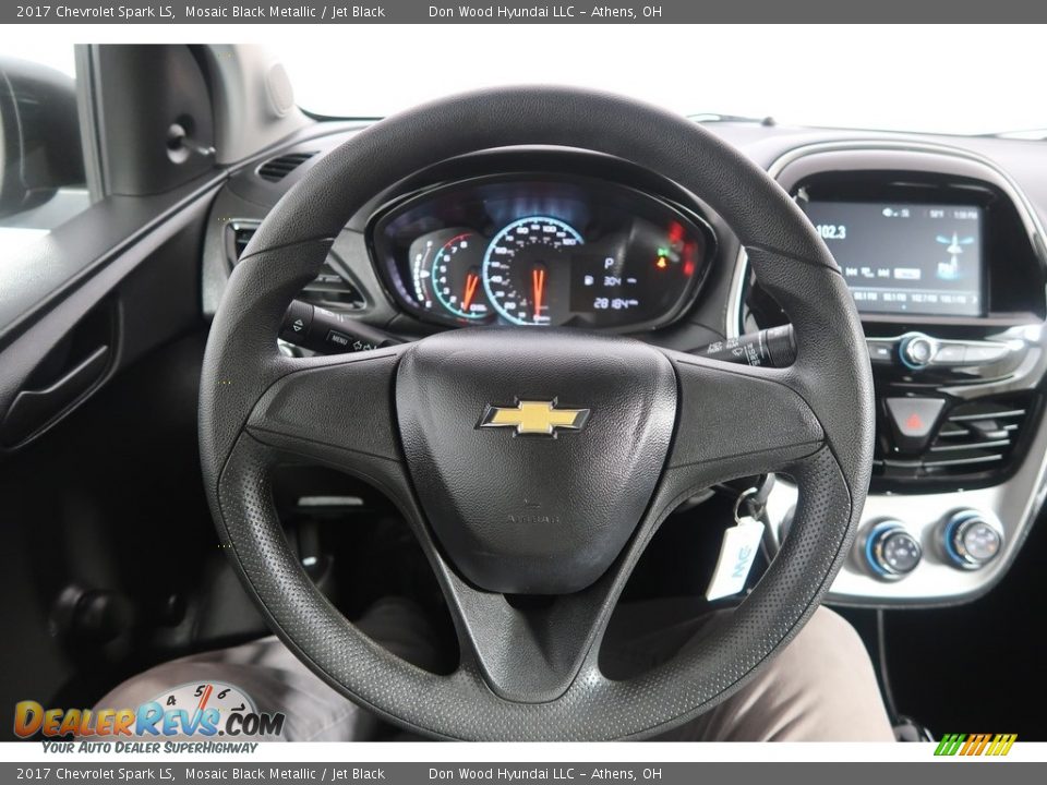 2017 Chevrolet Spark LS Mosaic Black Metallic / Jet Black Photo #19