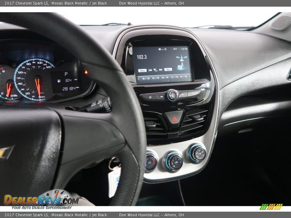 2017 Chevrolet Spark LS Mosaic Black Metallic / Jet Black Photo #20