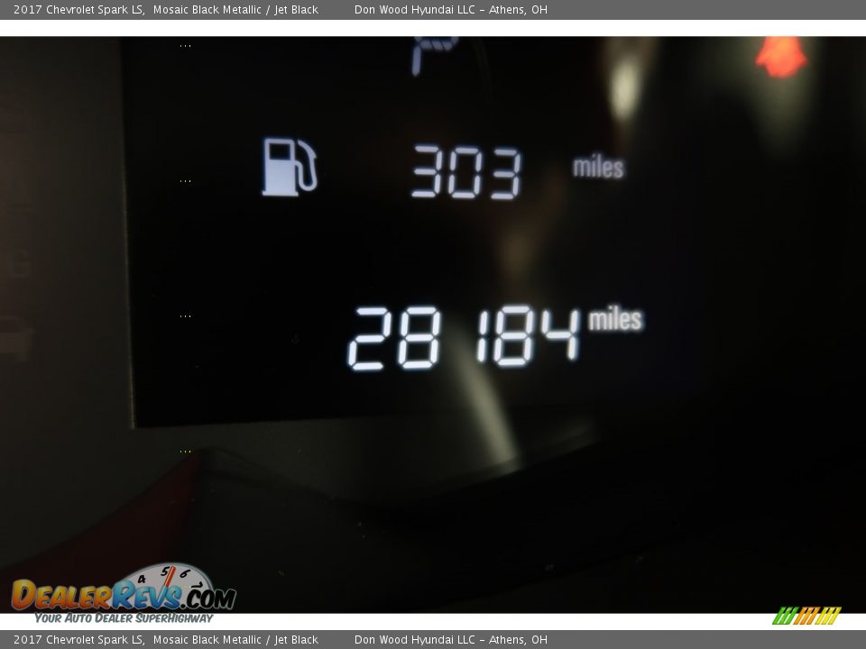 2017 Chevrolet Spark LS Mosaic Black Metallic / Jet Black Photo #22