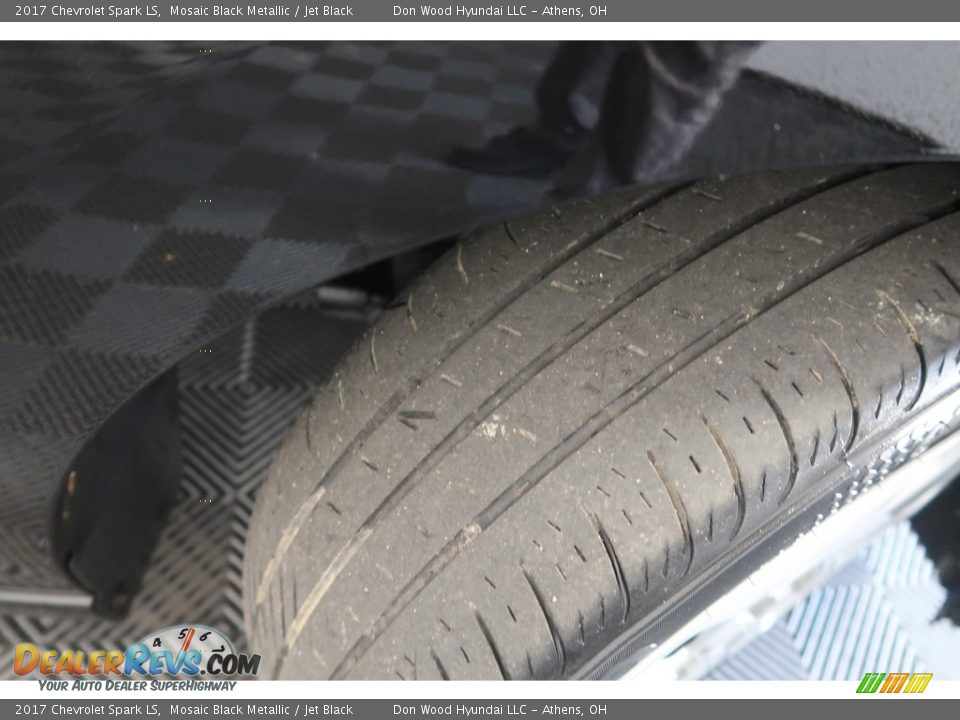 2017 Chevrolet Spark LS Mosaic Black Metallic / Jet Black Photo #27