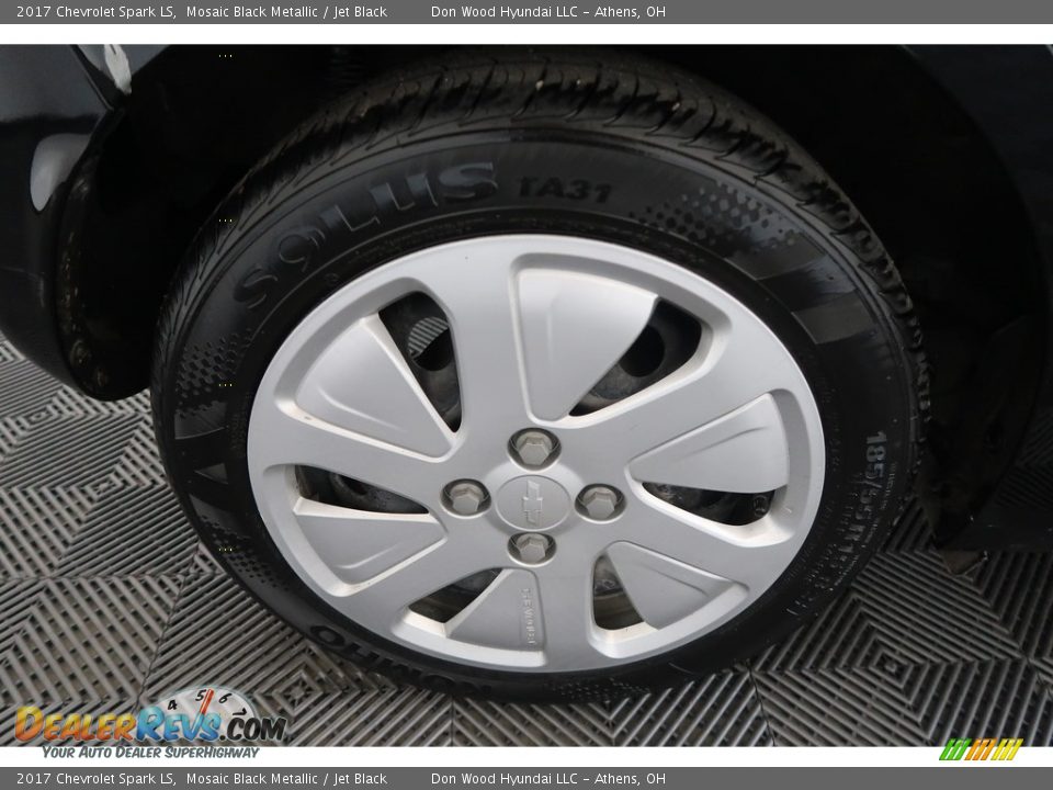 2017 Chevrolet Spark LS Mosaic Black Metallic / Jet Black Photo #29