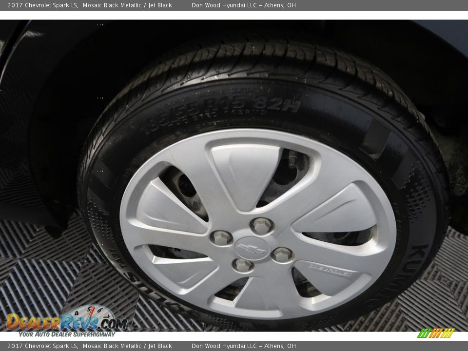 2017 Chevrolet Spark LS Mosaic Black Metallic / Jet Black Photo #30