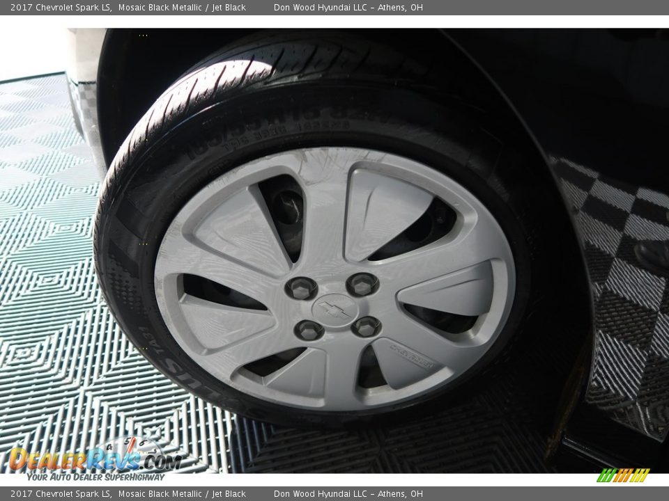 2017 Chevrolet Spark LS Mosaic Black Metallic / Jet Black Photo #31