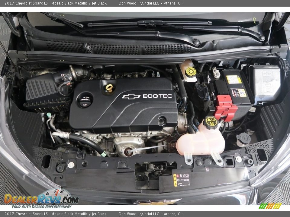 2017 Chevrolet Spark LS Mosaic Black Metallic / Jet Black Photo #34