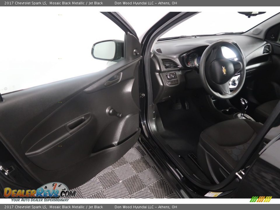 2017 Chevrolet Spark LS Mosaic Black Metallic / Jet Black Photo #36