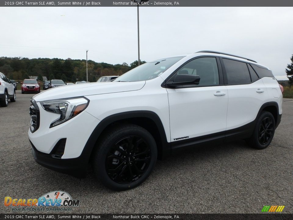 2019 GMC Terrain SLE AWD Summit White / Jet Black Photo #1