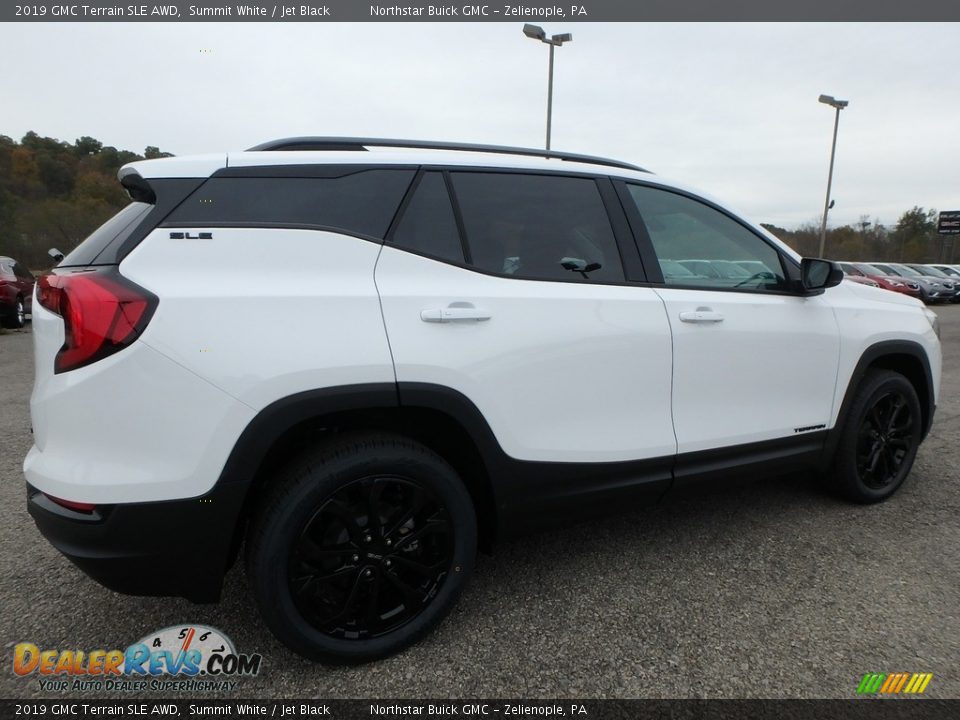 2019 GMC Terrain SLE AWD Summit White / Jet Black Photo #5