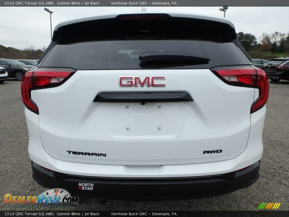 2019 GMC Terrain SLE AWD Summit White / Jet Black Photo #7