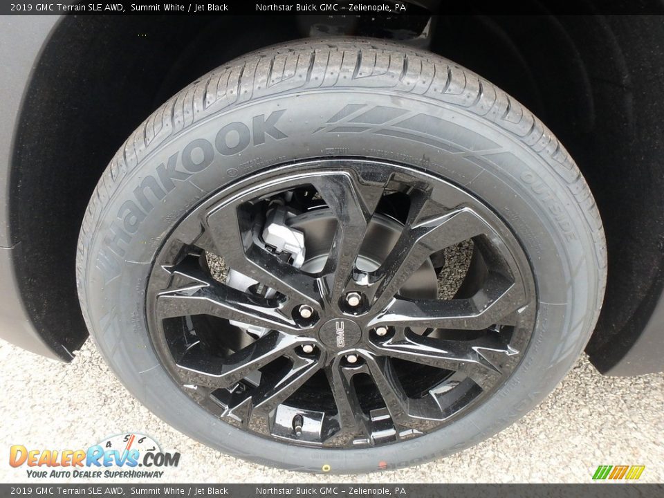 2019 GMC Terrain SLE AWD Summit White / Jet Black Photo #10