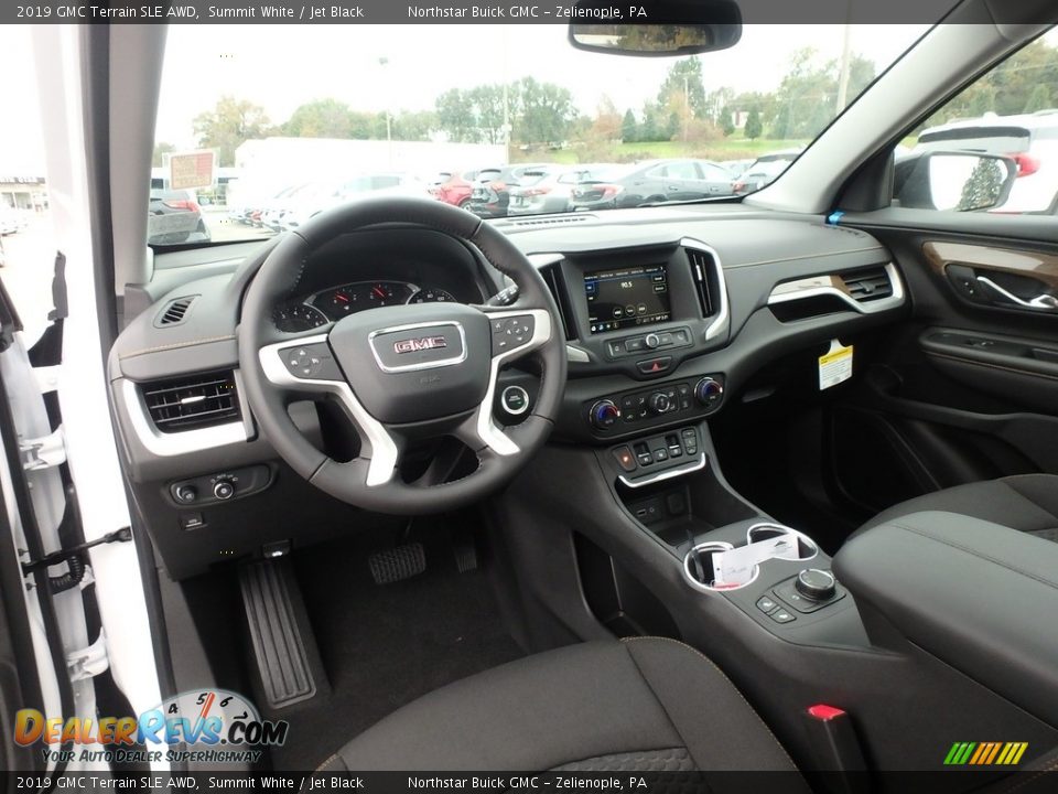 2019 GMC Terrain SLE AWD Summit White / Jet Black Photo #13