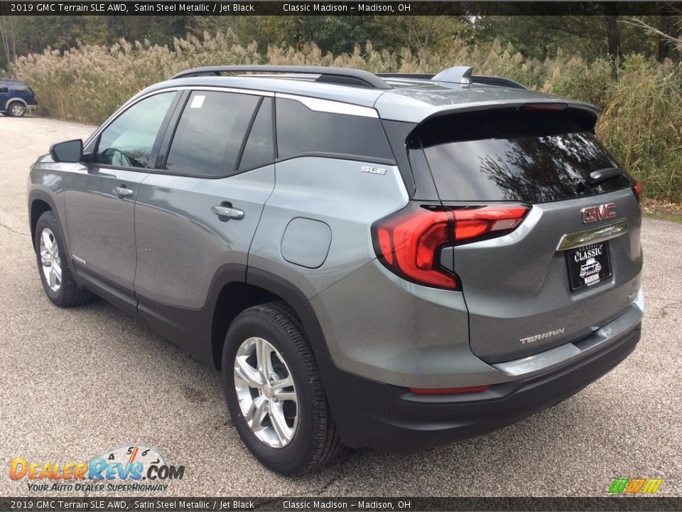 2019 GMC Terrain SLE AWD Satin Steel Metallic / Jet Black Photo #4