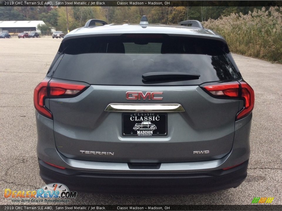 2019 GMC Terrain SLE AWD Satin Steel Metallic / Jet Black Photo #5