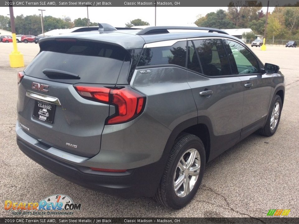 2019 GMC Terrain SLE AWD Satin Steel Metallic / Jet Black Photo #6