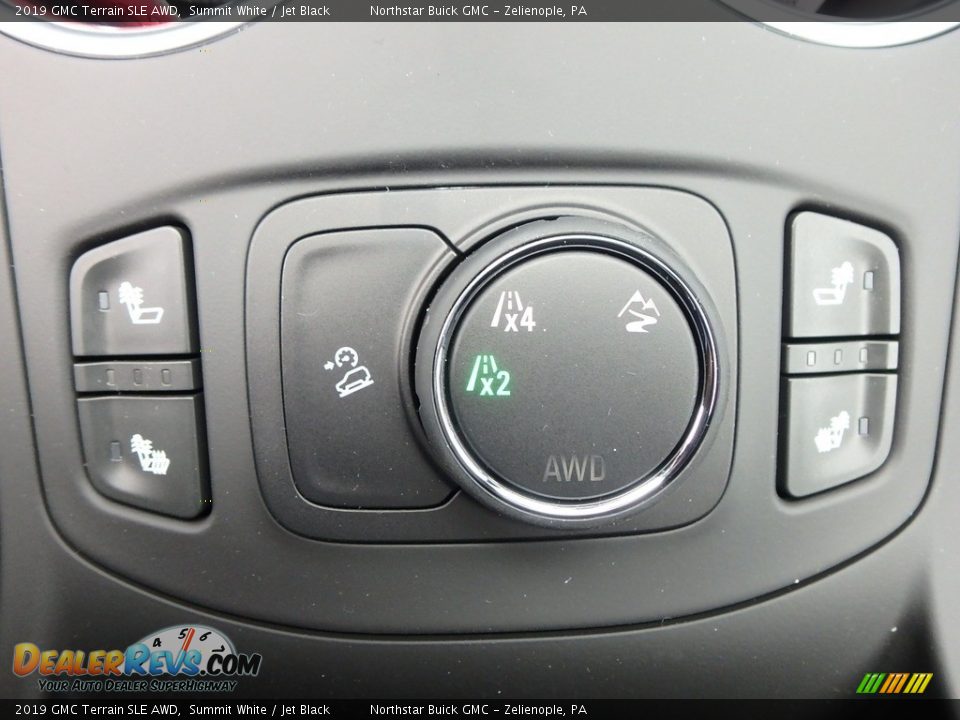 2019 GMC Terrain SLE AWD Summit White / Jet Black Photo #18